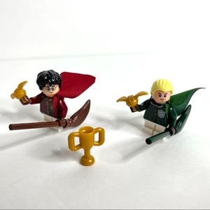 Harry Potter mini figures Quidditch Uniform Harry Potter Draco Malfoy